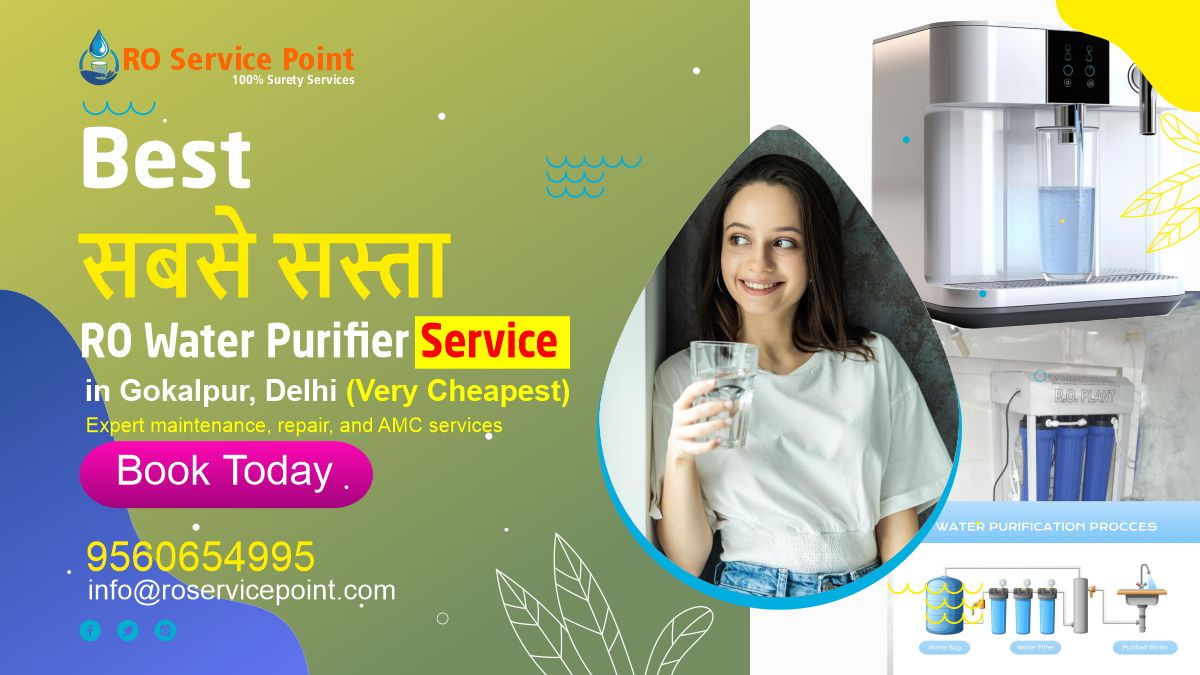 RO Water Purifier Service in Gokalpur Delhi