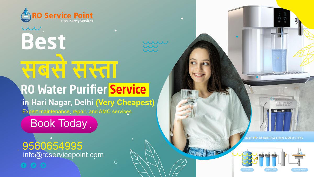 RO Water Purifier Service in Hari Nagar, Delhi