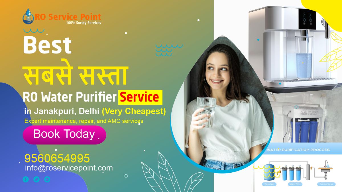 RO Water Purifier Service in Janakpuri, Delhi