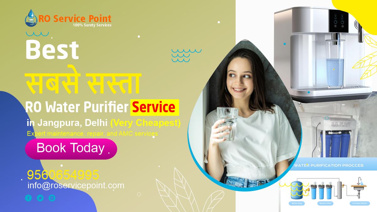 RO Water Purifier Service in Jangpura, Delhi