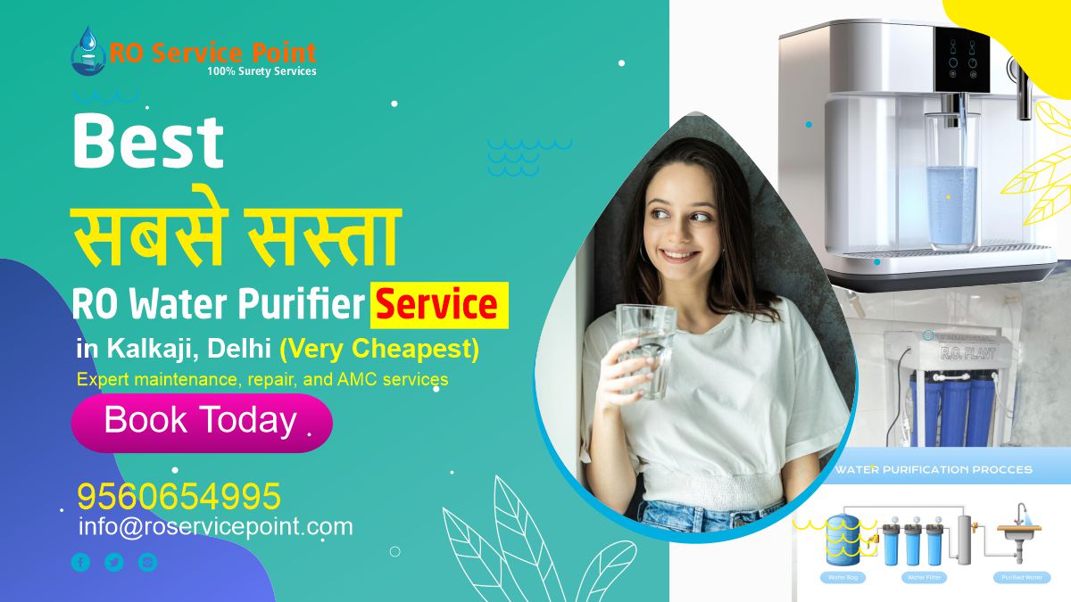 RO Water Purifier Service in Kalkaji, Delhi