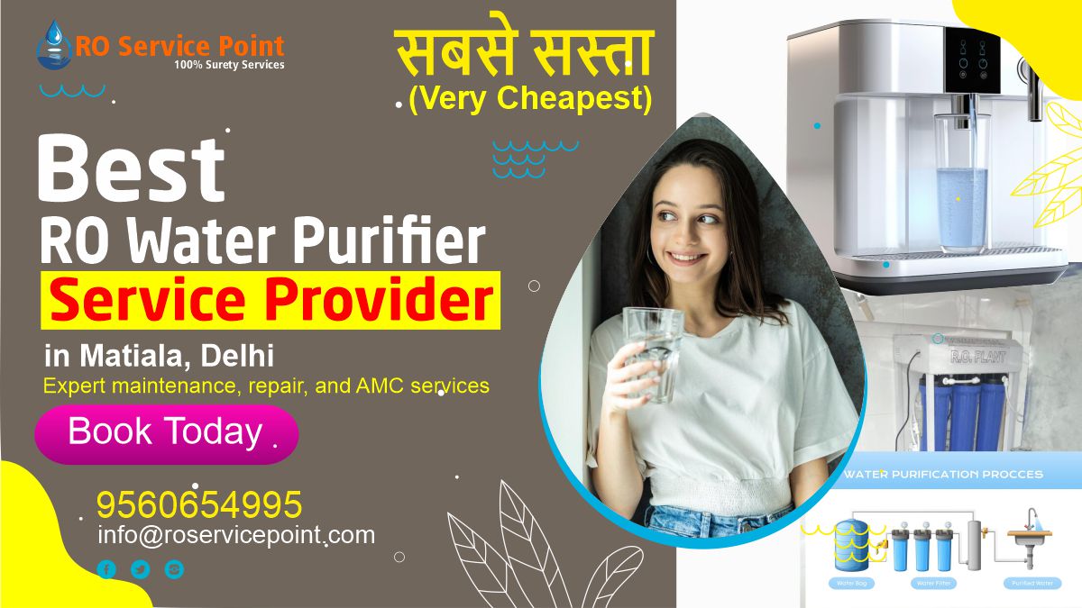 RO Water Purifier Service in Matiala, Delhi