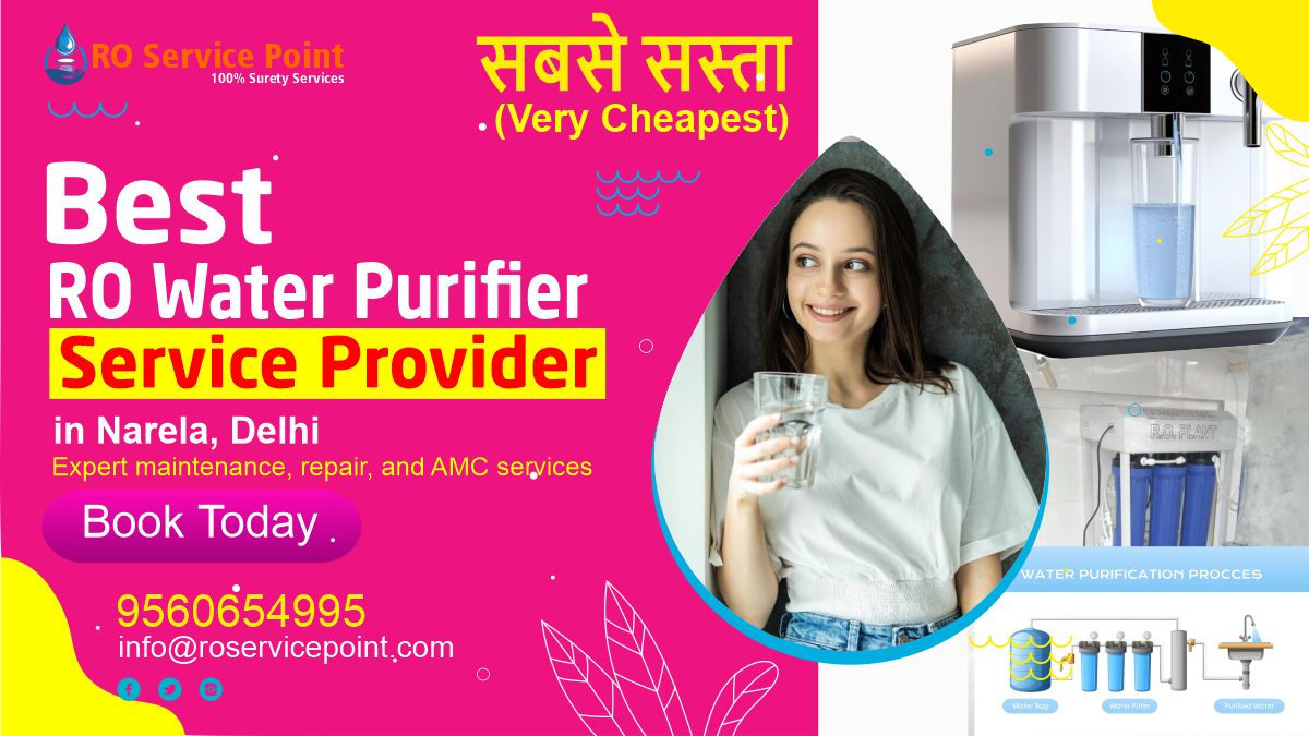 RO Water Purifier Service in Narela, Delhi