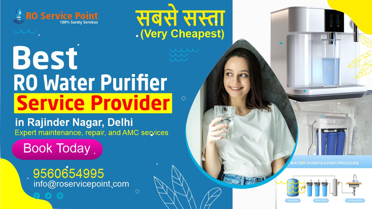 RO Water Purifier Service in Rajinder Nagar, Delhi