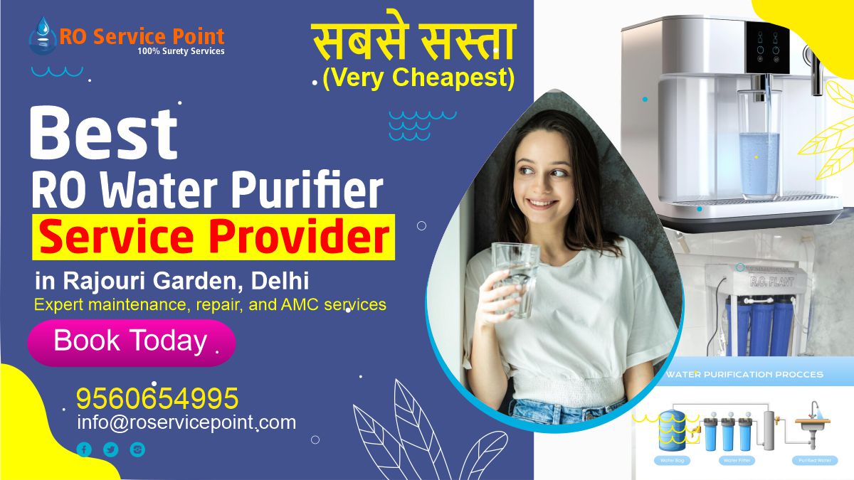 RO Water Purifier Service in Rajouri Garden, Delhi