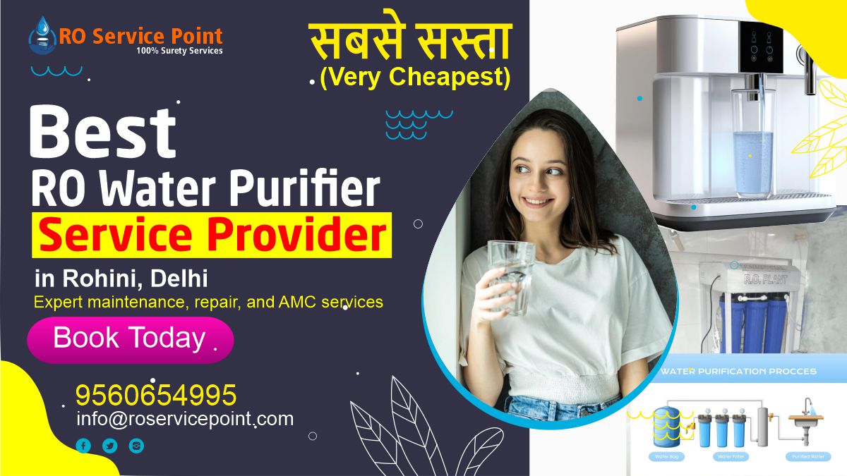 RO Water Purifier Service in Rohini, Delhi