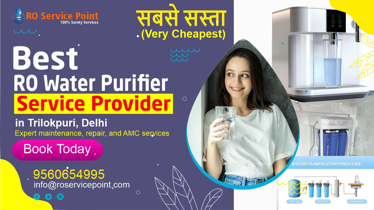 RO Water Purifier Service in Trilokpuri, Delhi
