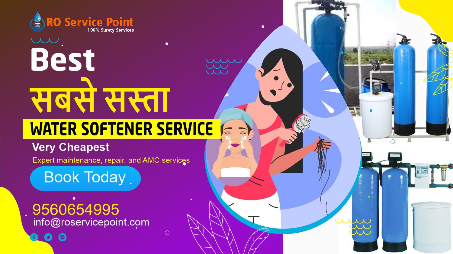 Water Softener Service & Repair in Greater Noida