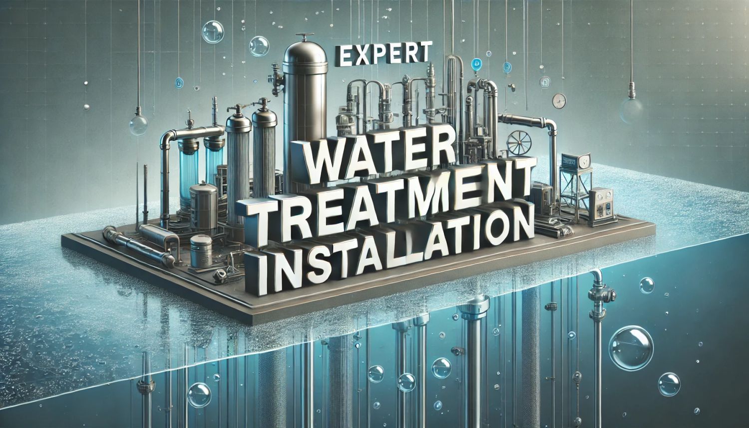 Water Treatment Installation for Businesses and Industries
