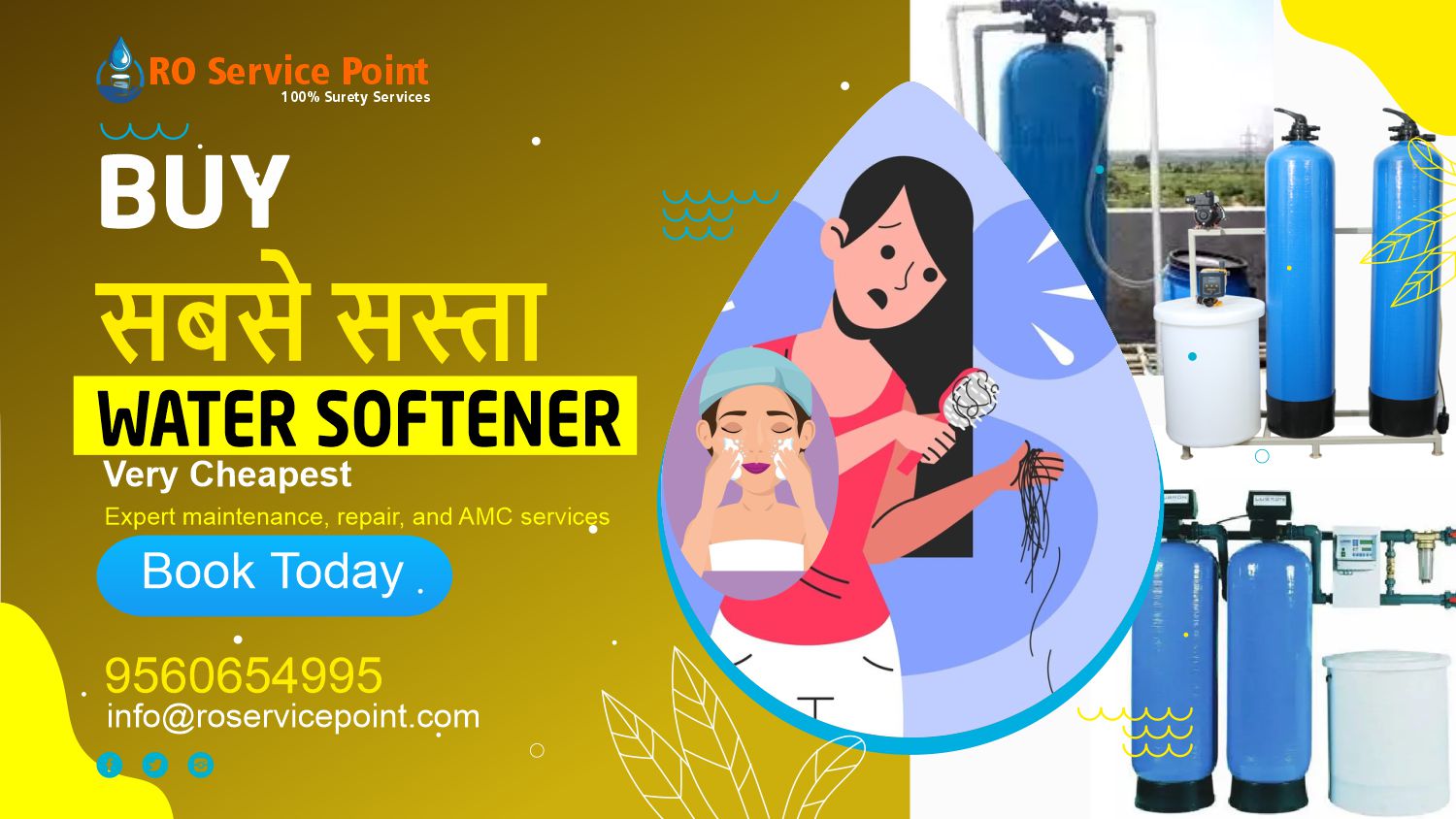 Buy the Cheapest Water Softener in Delhi/NCR