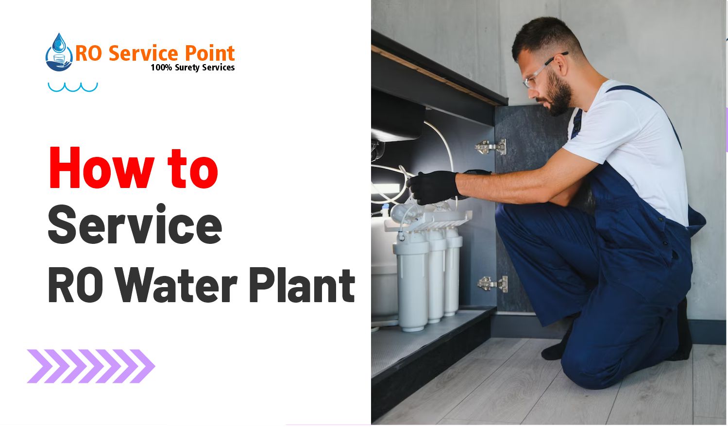 How to Service RO Water Purifier
