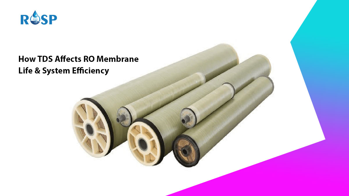 How TDS Affects RO Membrane Life & System Efficiency