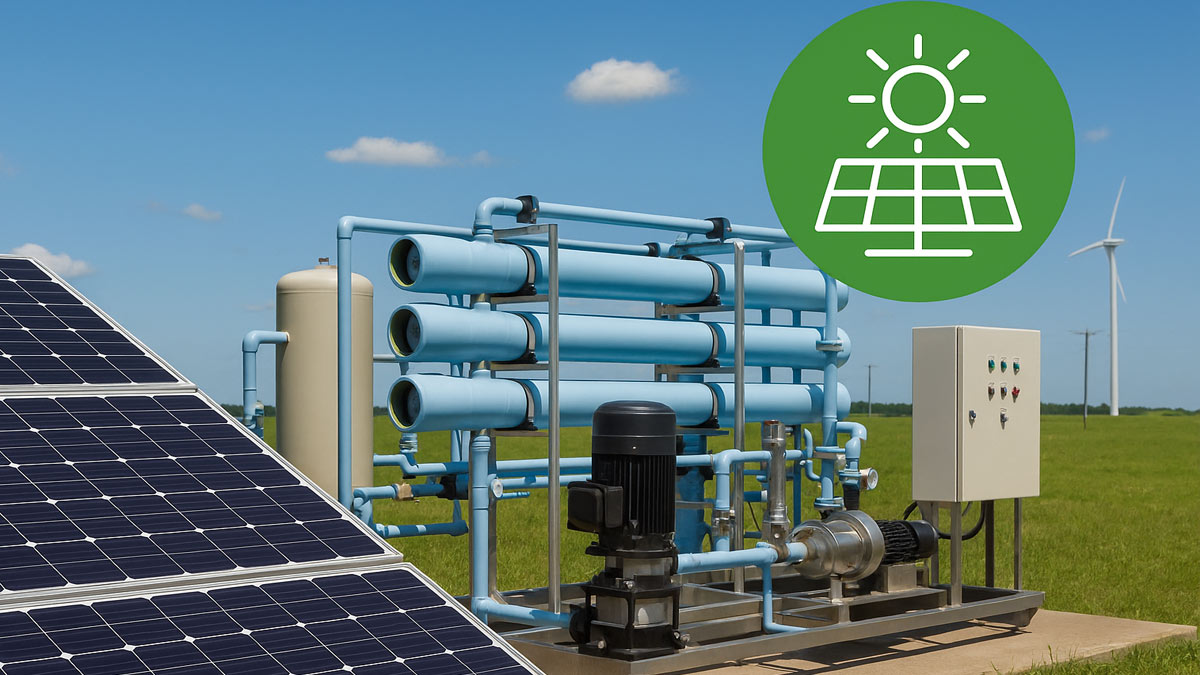 Can Commercial RO Plants Run on Solar Power