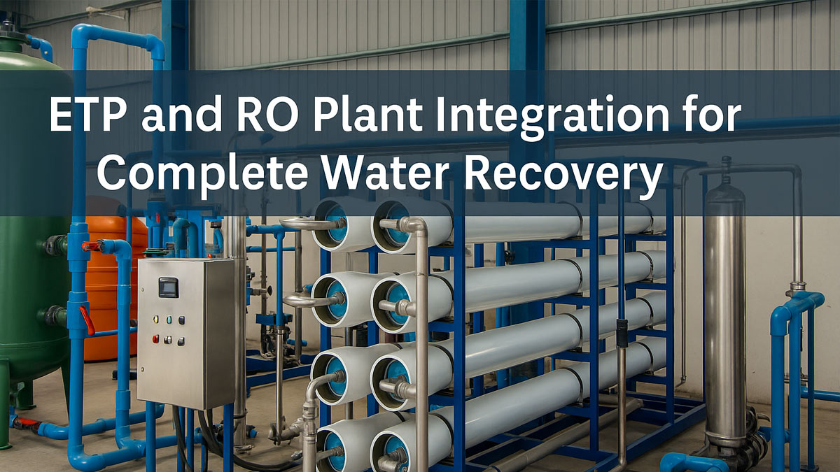 ETP and RO Plant Integration for Complete Water Recovery