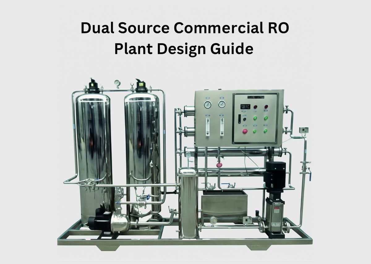 Can a Commercial RO Plant Be Designed for Dual Water Sources