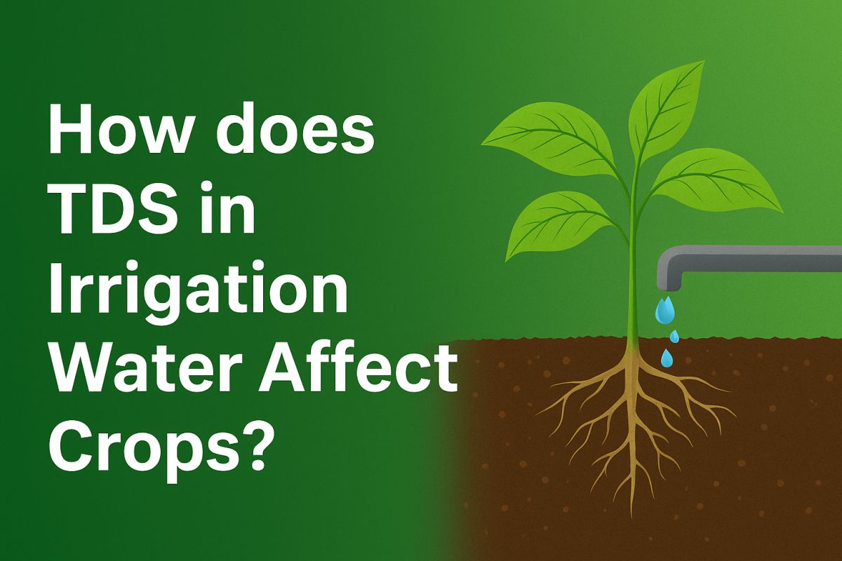 How Does TDS in Irrigation Water Affect Crops