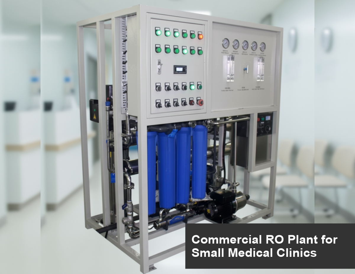 Commercial RO Plant for Small Medical Clinics