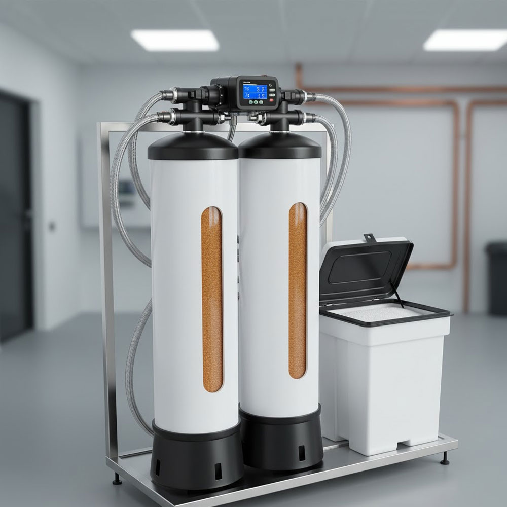 Ion Exchange Resin-Based Water Softening System - V AQUA