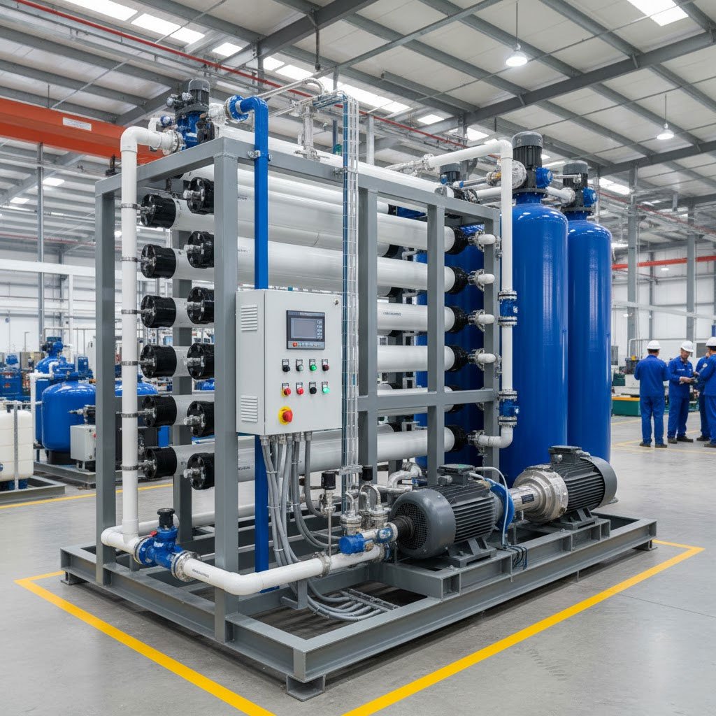 Reverse Osmosis Plant for Industrial Water Treatment - V AQUA