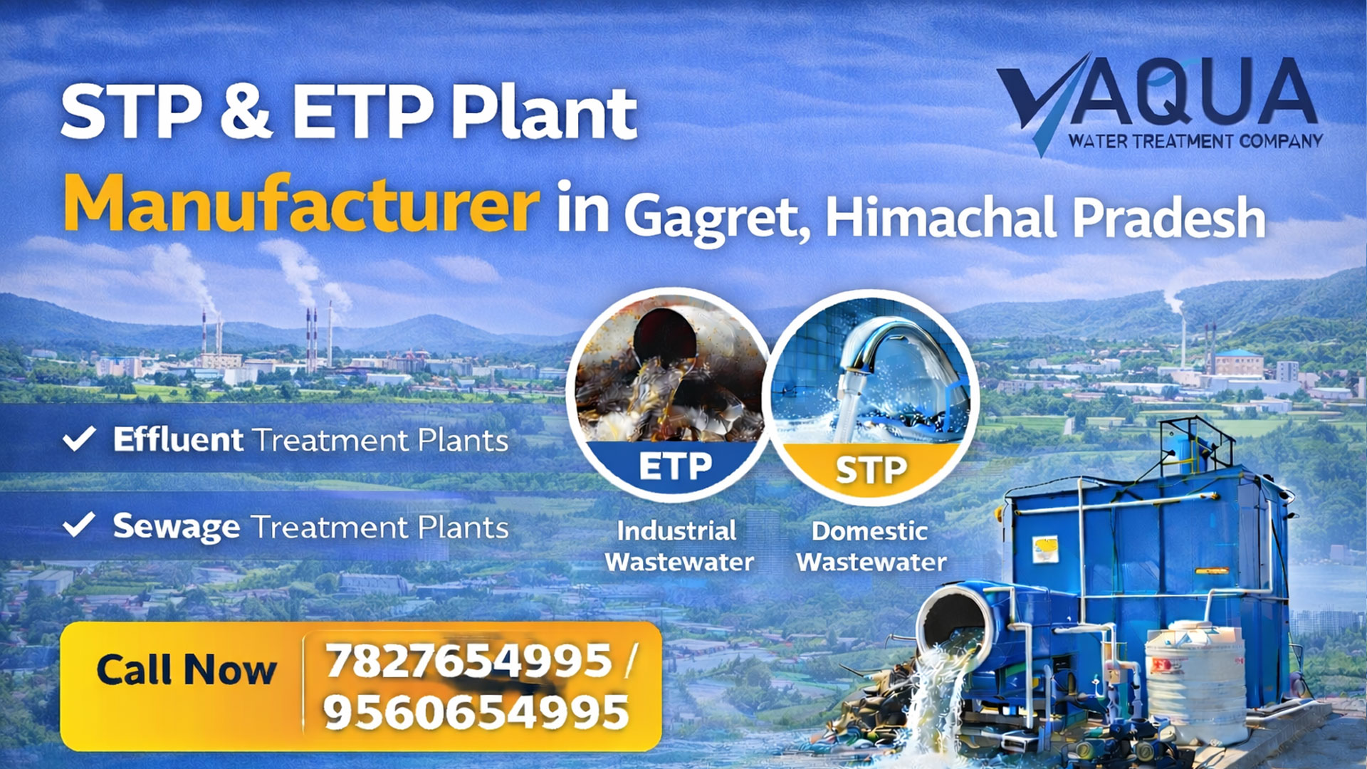 STP And ETP Plant Manufacturer in Gagret