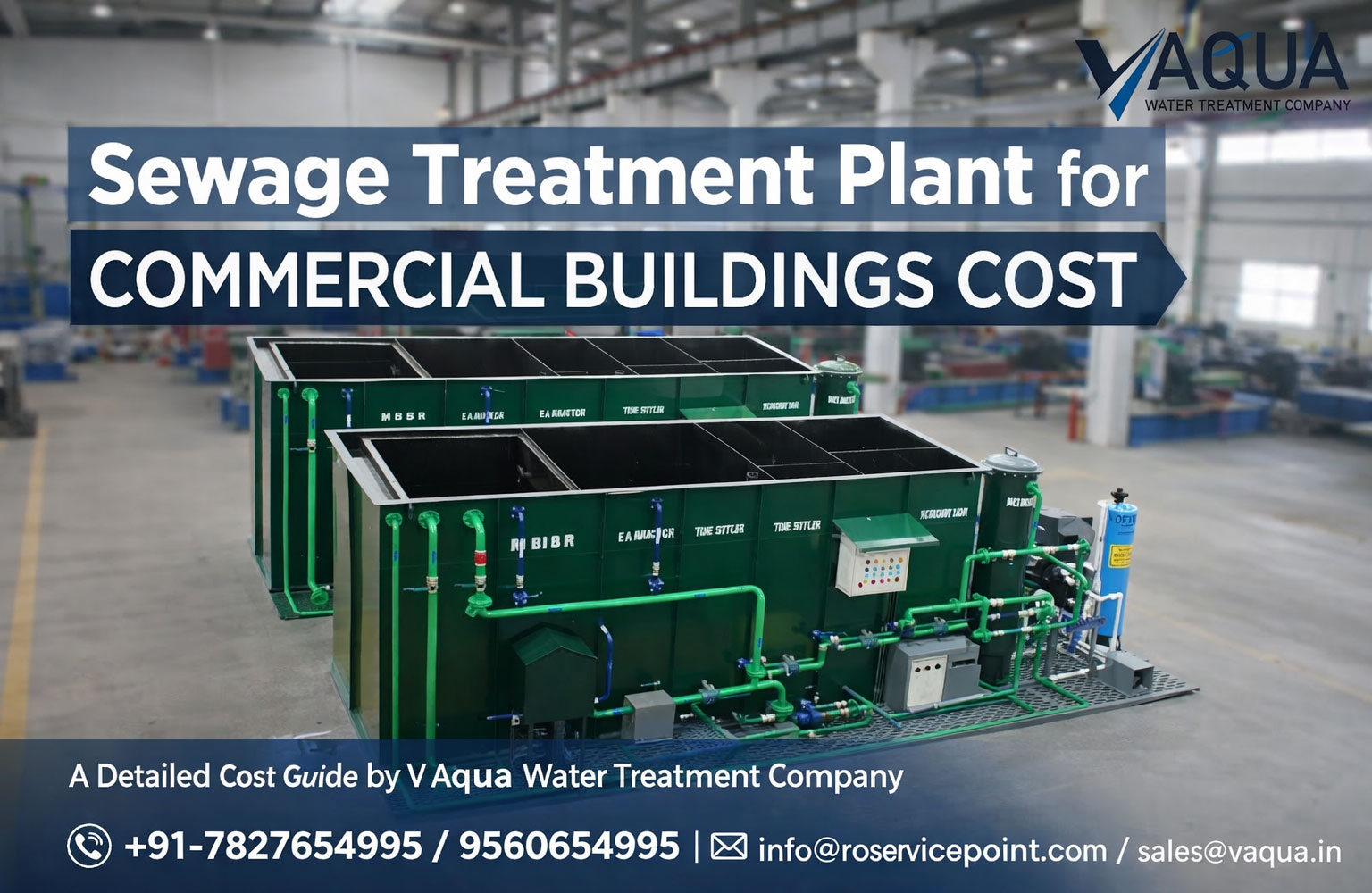 Sewage Treatment Plant for Commercial Buildings Cost