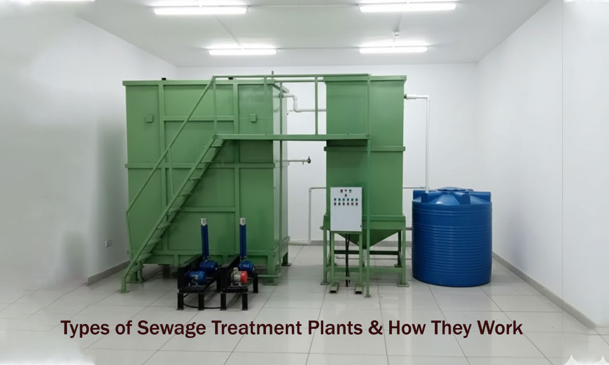 Types of Sewage Treatment Plants & How They Work
