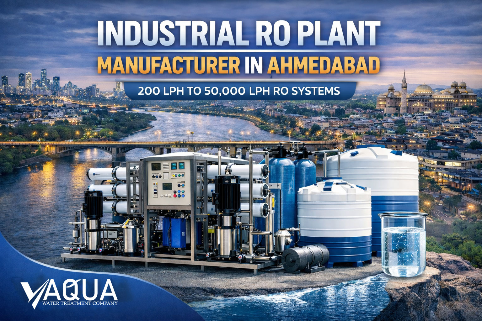 Industrial RO Plant Manufacturer in Ahmedabad