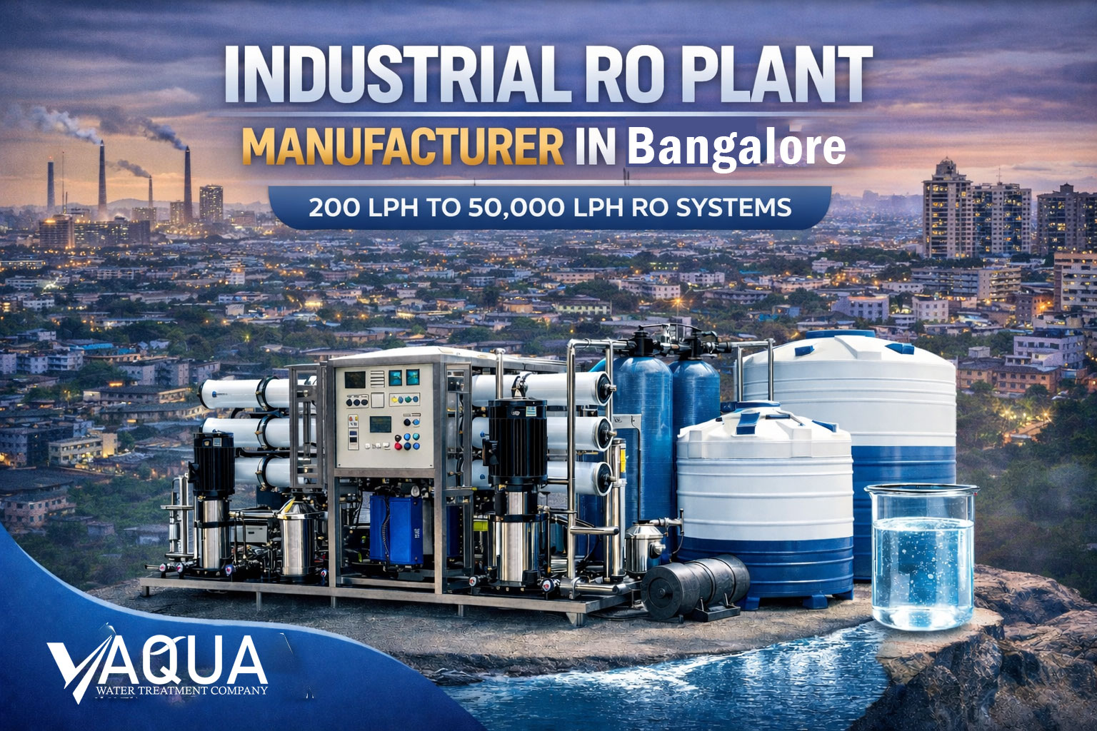 Industrial RO Plant Manufacturer in Bangalore