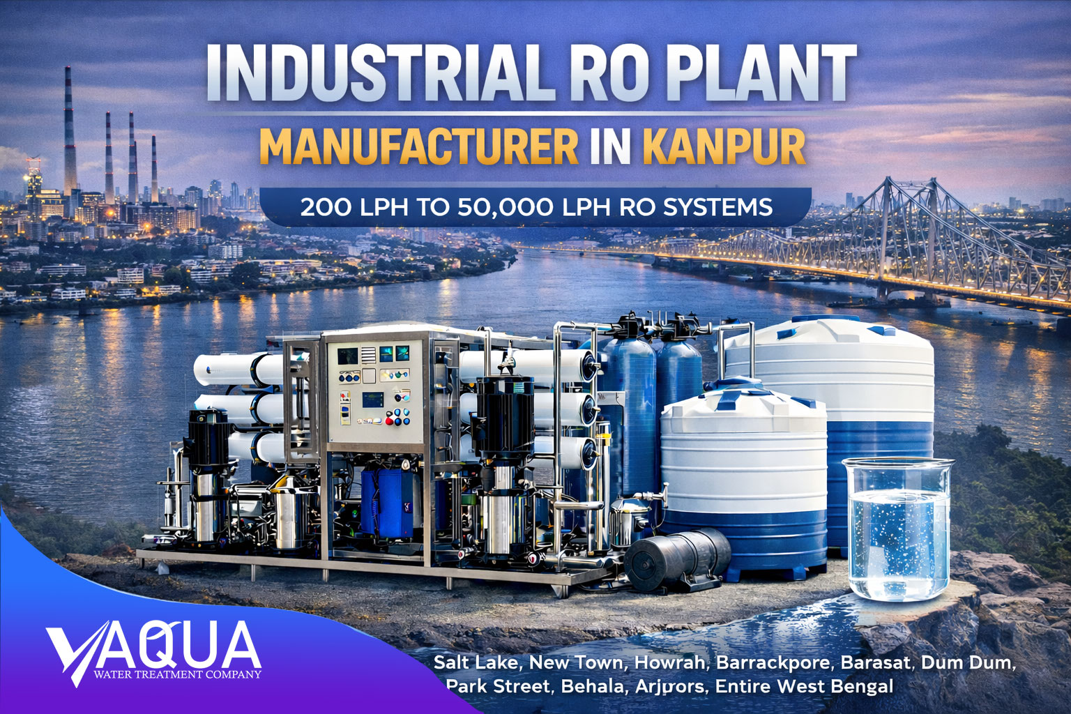 Industrial RO Plant Manufacturer in Kanpur
