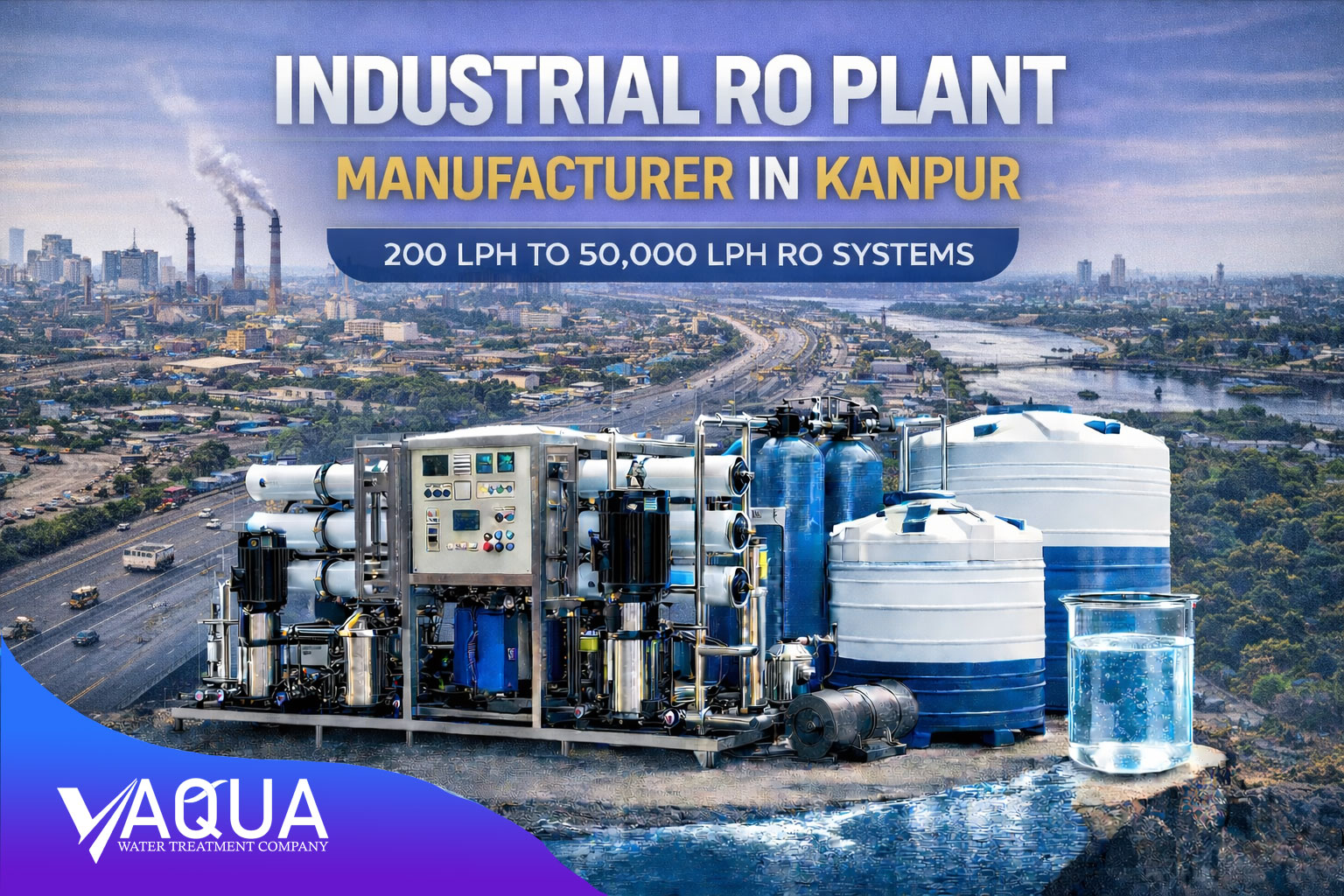Industrial RO Plant Manufacturer in Kanpur