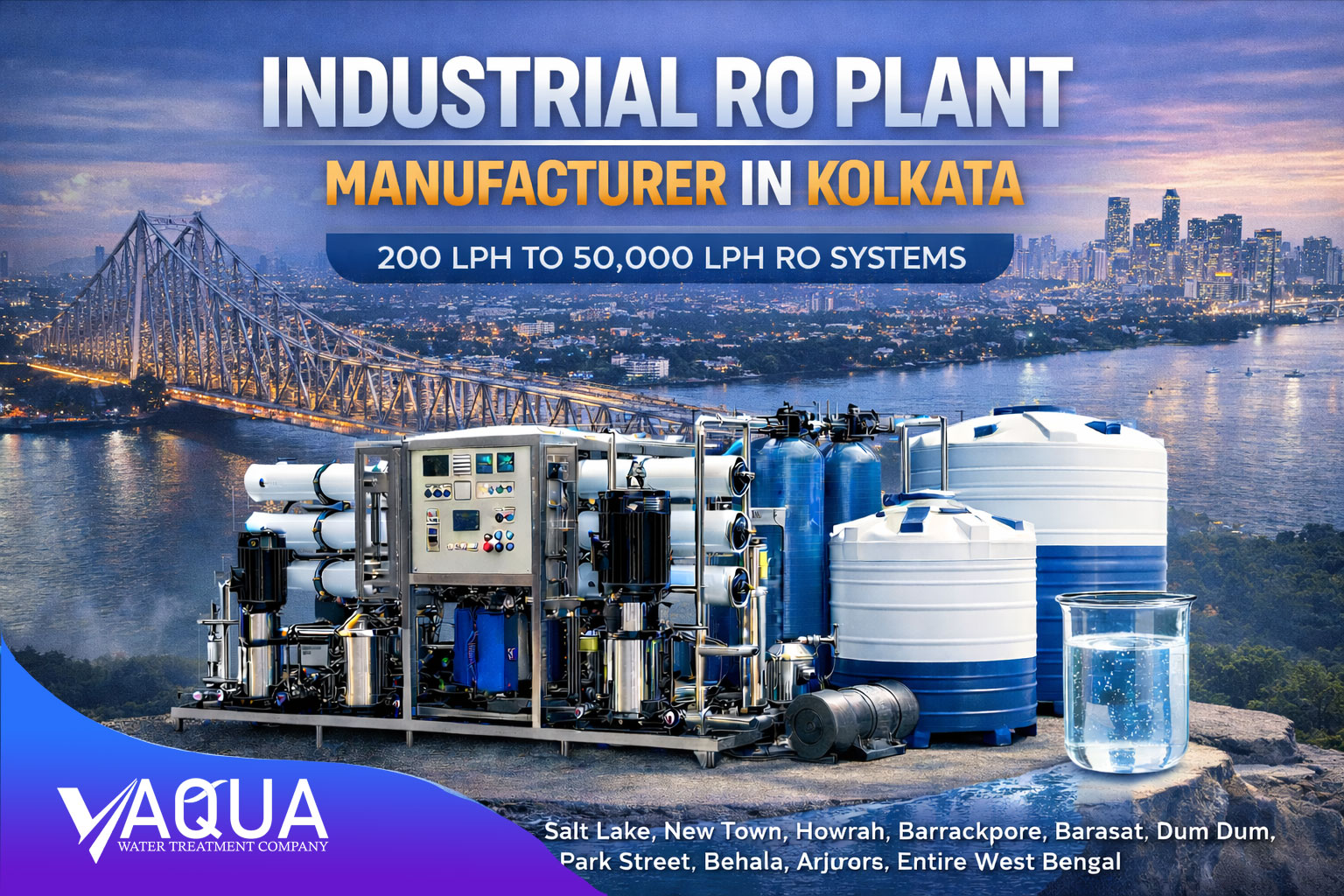 Industrial RO Plant Manufacturer in Kolkata