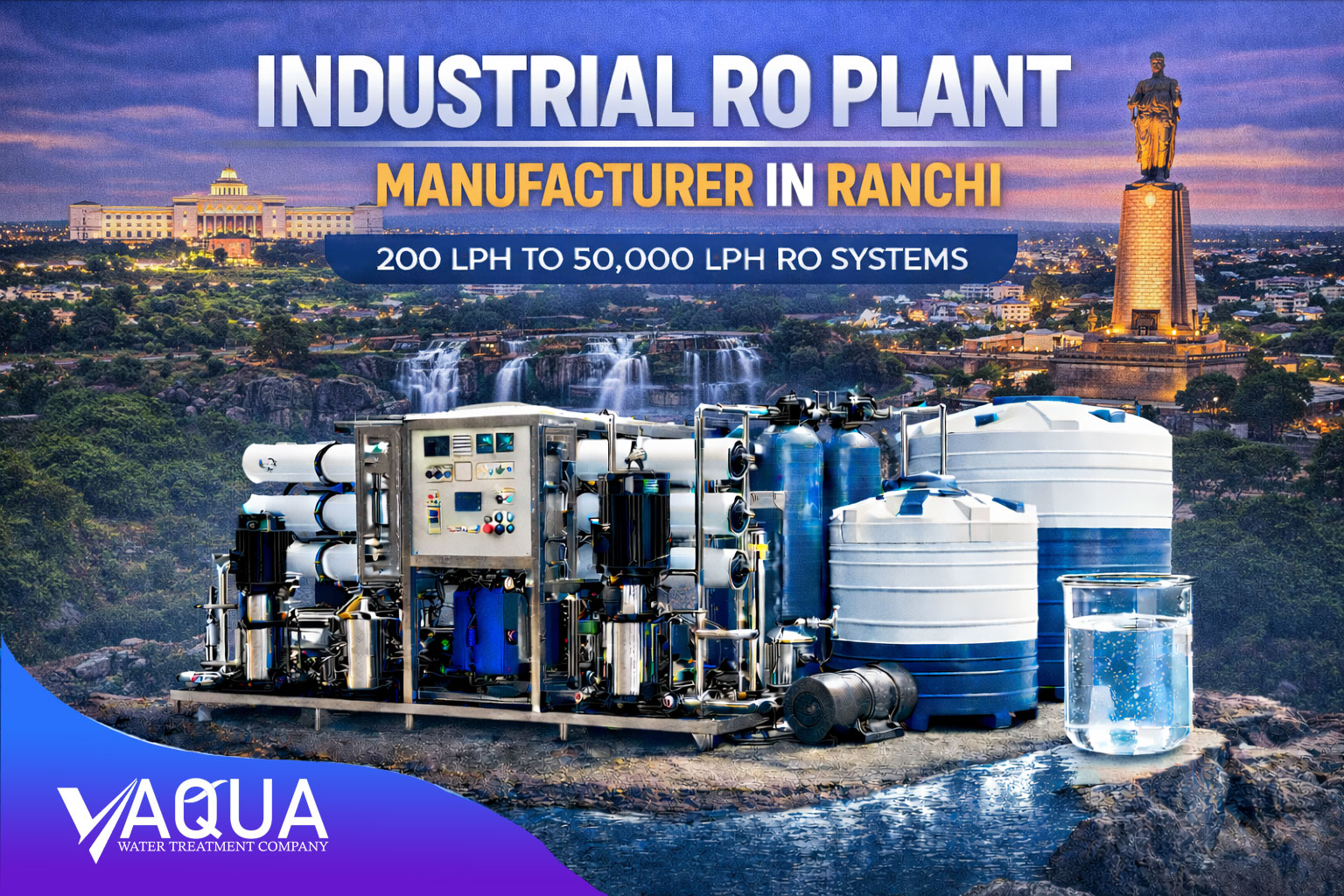 Industrial RO Plant Manufacturer in Ranchi