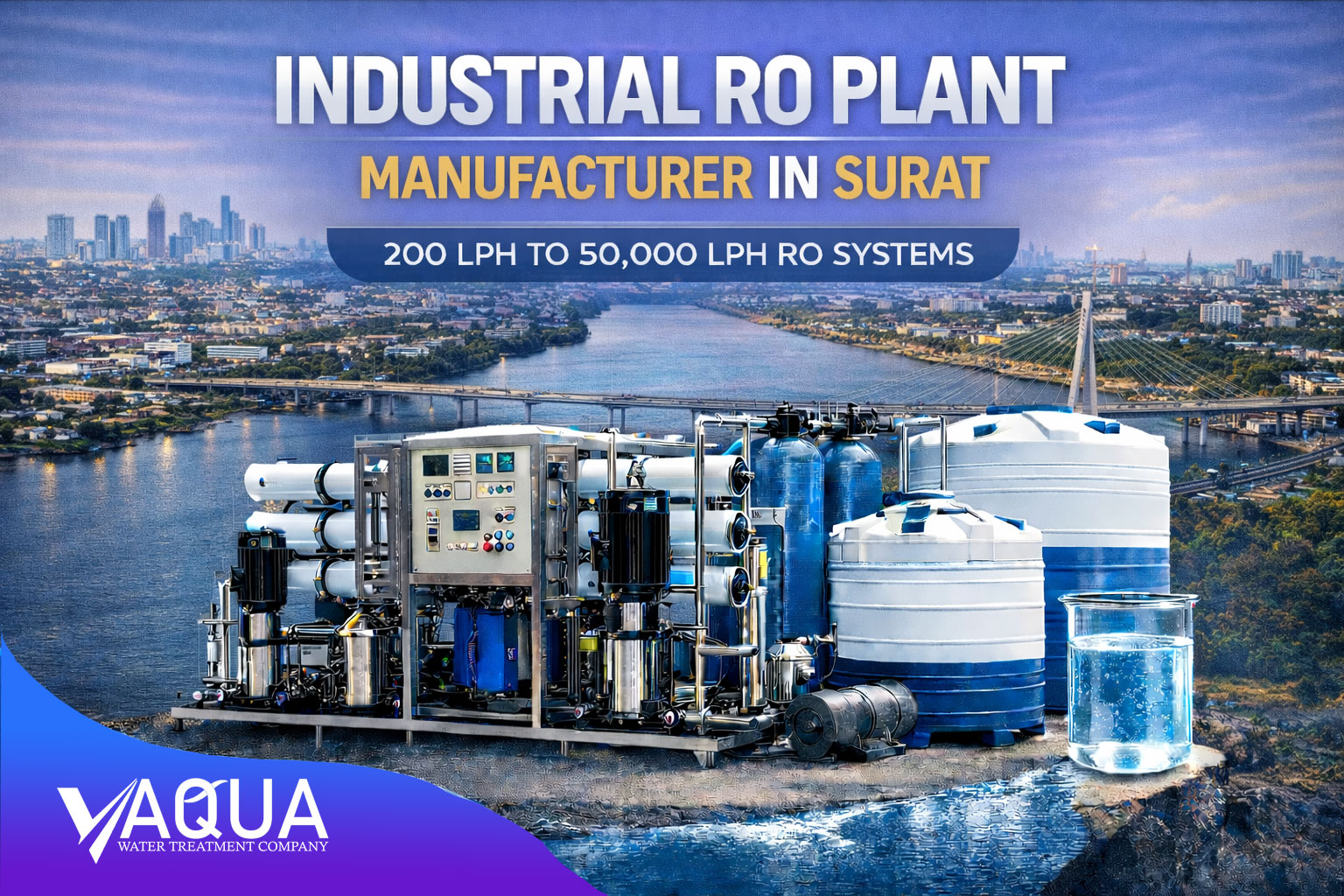 Industrial RO Plant Manufacturer in Surat