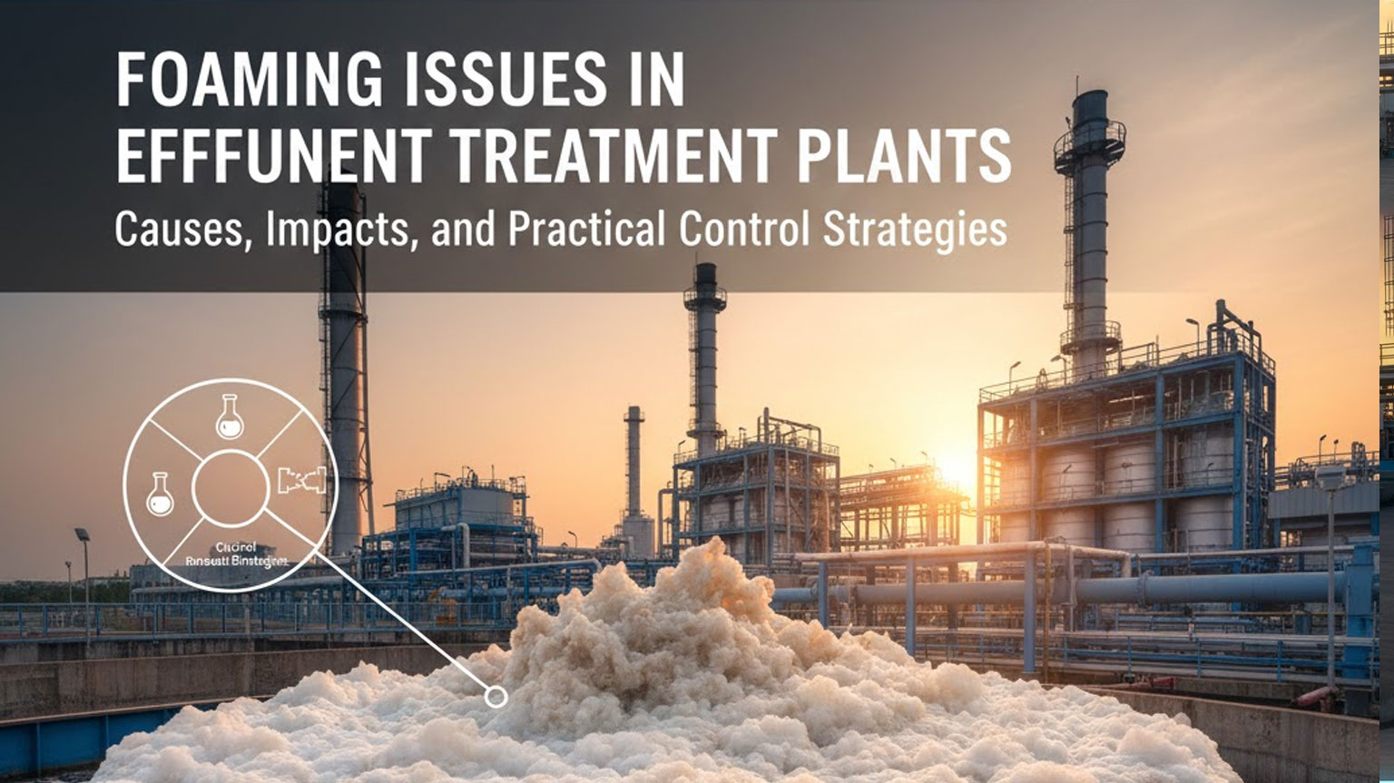 Foaming Issues in Effluent Treatment Plants