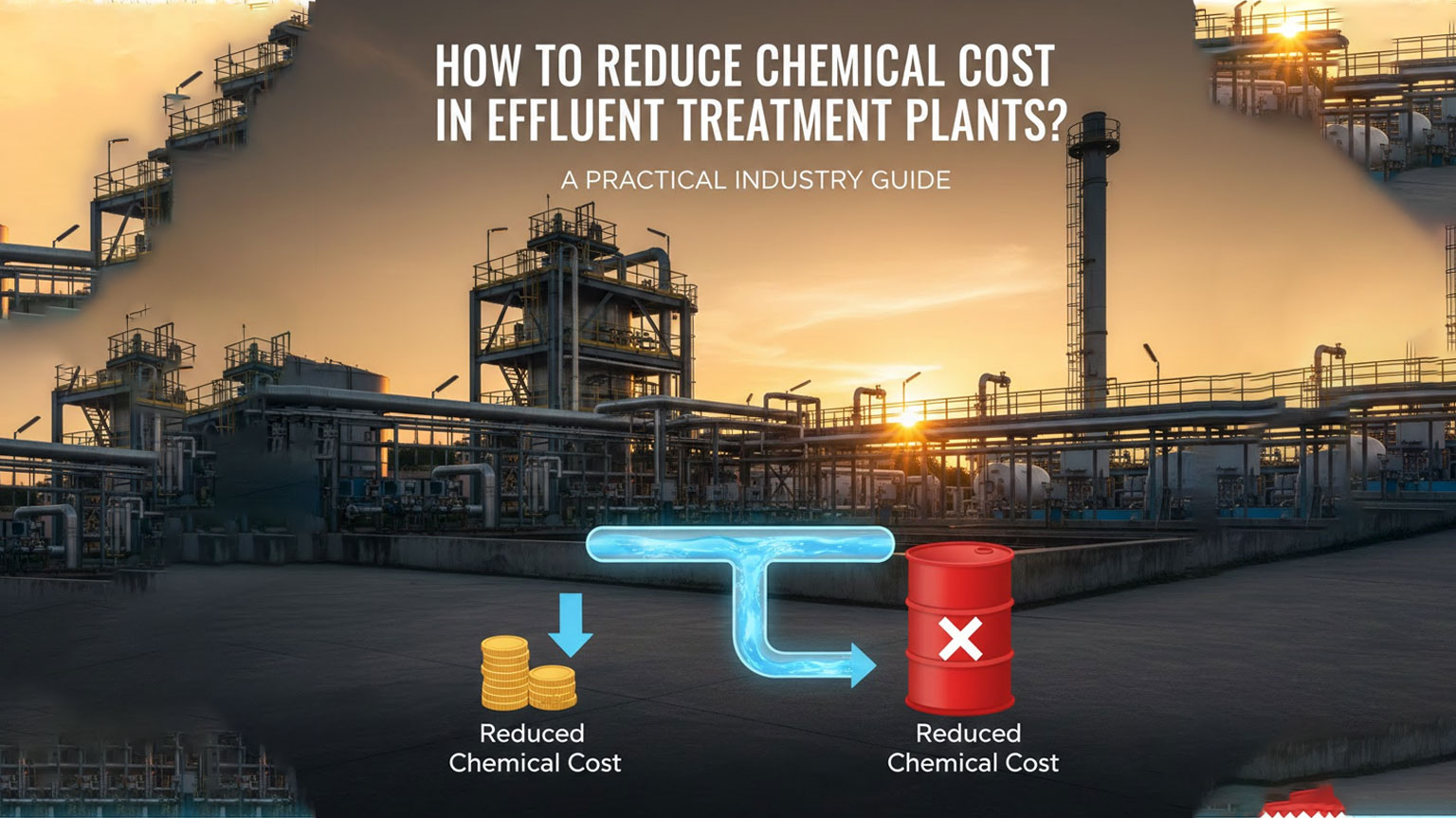 How to Reduce Chemical Cost in Effluent Treatment Plants