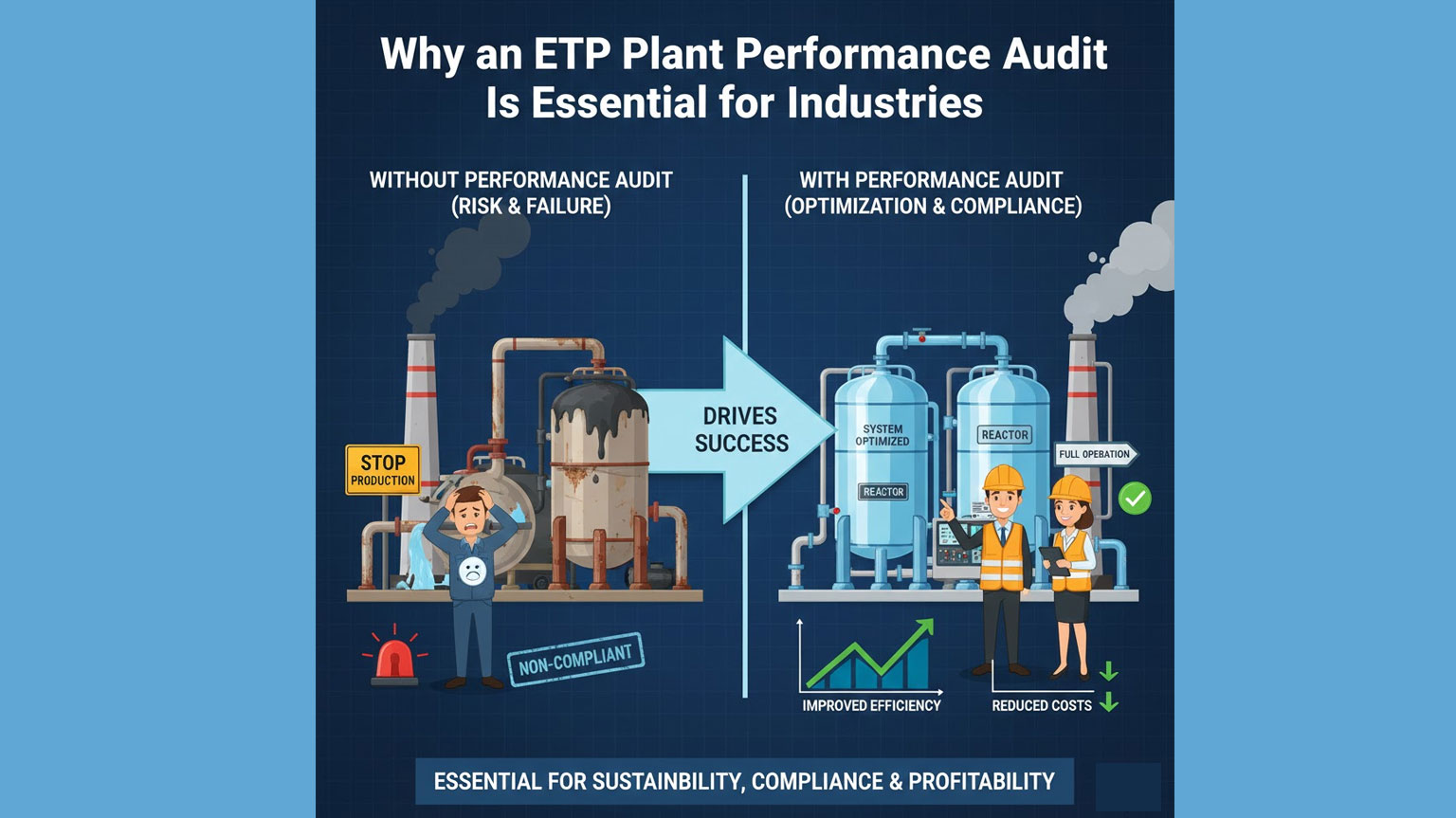 Why an ETP Plant Performance Audit Is Essential for Industries