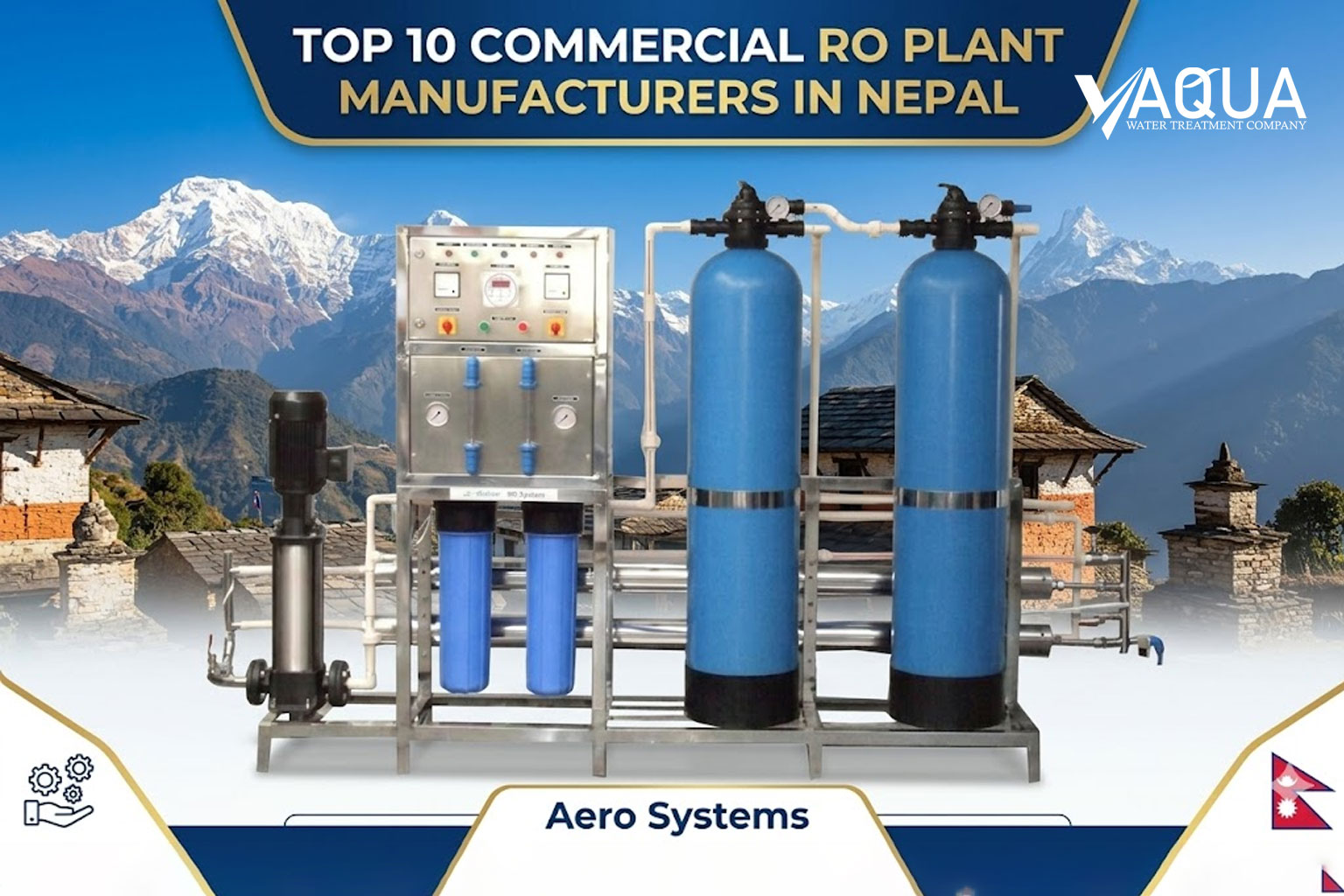 Top 10 Commercial RO Plant Manufacturers in Nepal