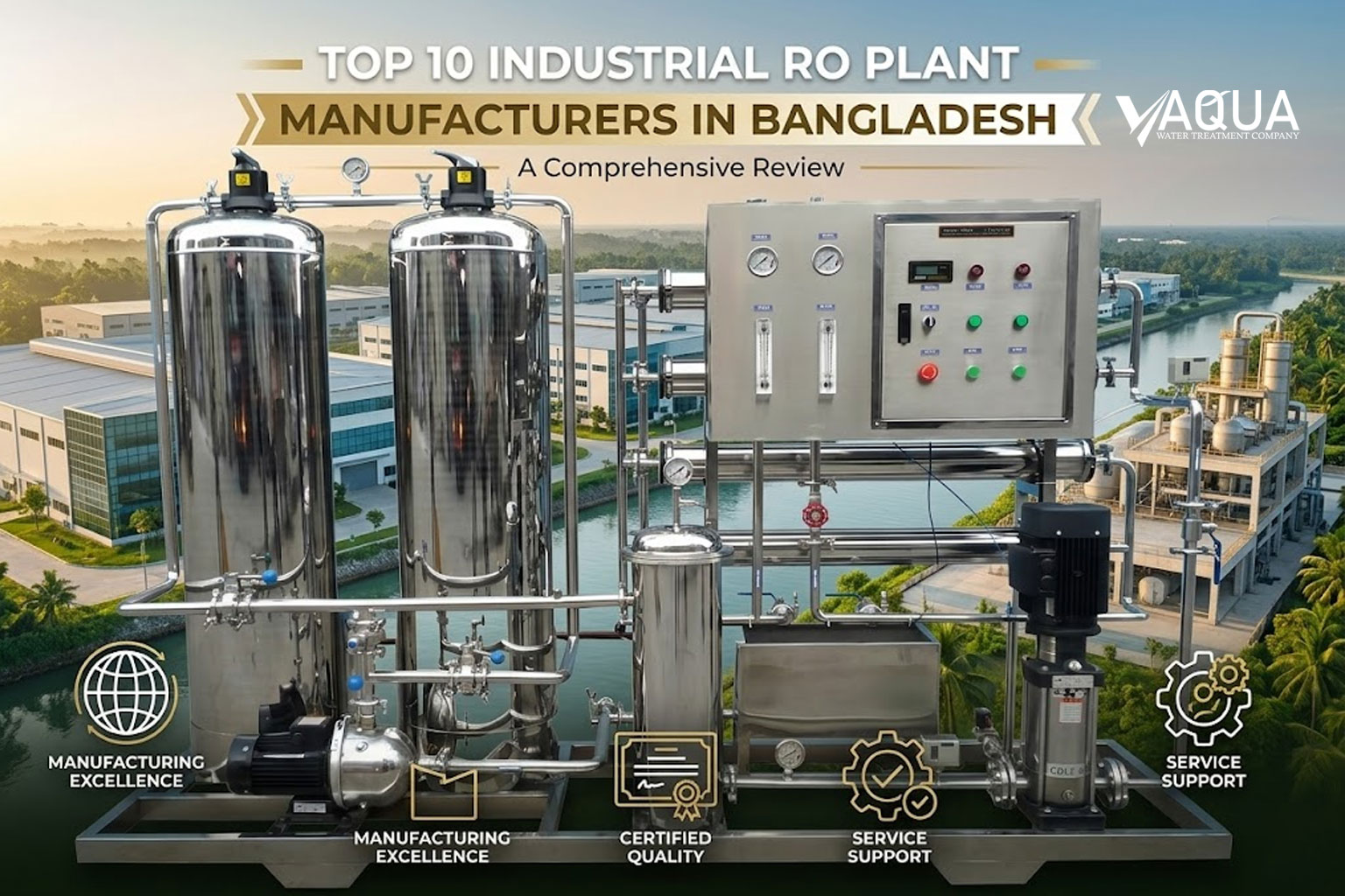 Top 10 Industrial RO Plant Manufacturers in Bangladesh