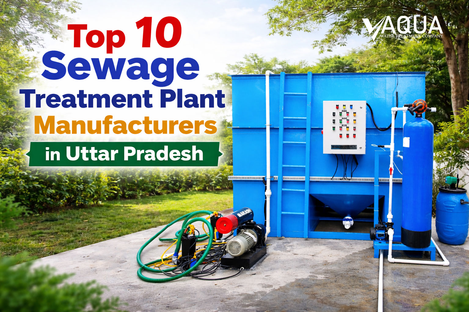 Top 10 Sewage Treatment Plant Manufacturers in Uttar Pradesh