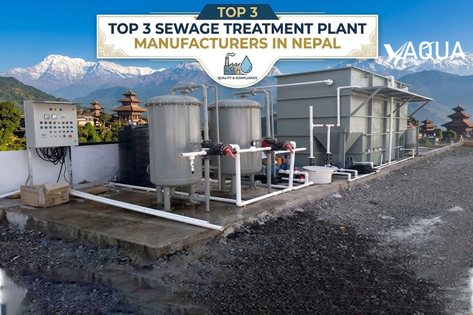 Top 3 sewage treatment plant manufacturers in Nepal
