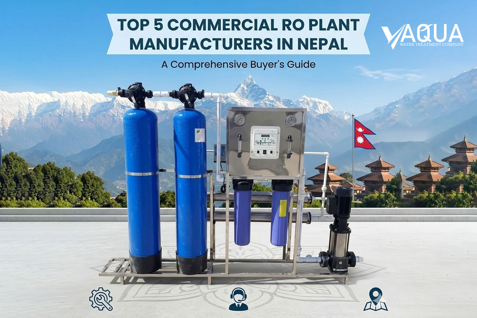 Top 5 Commercial RO Plant Manufacturers in Nepal