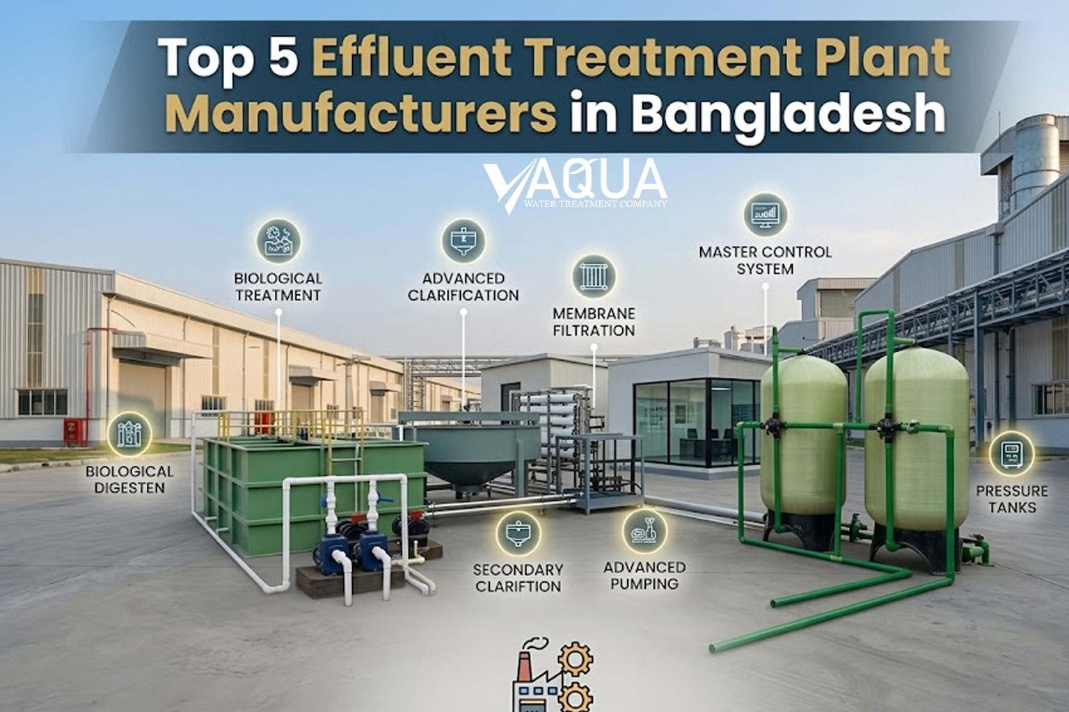 Top 5 Effluent Treatment Plant Manufacturers in Bangladesh