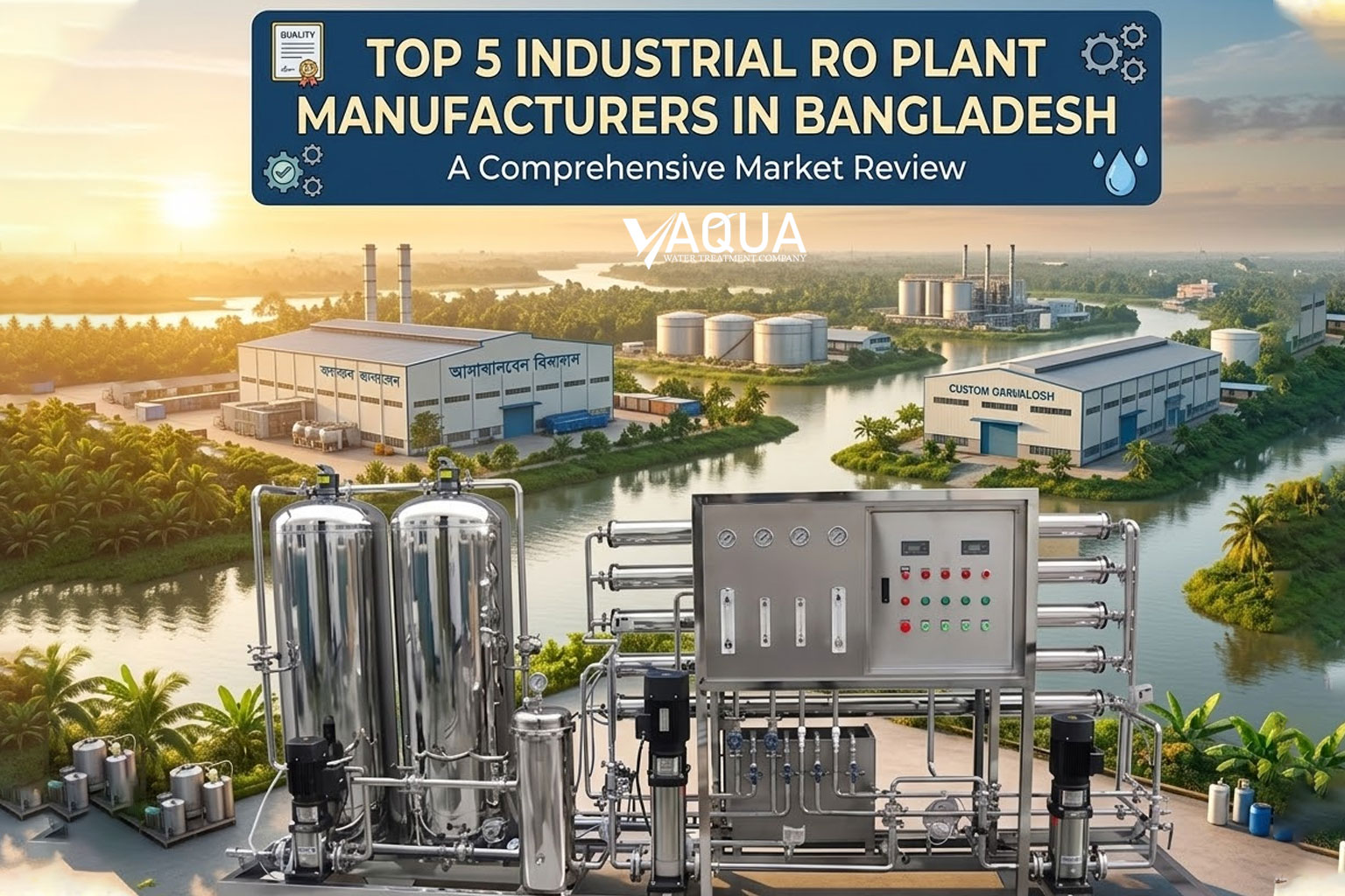 Top 5 Industrial RO Plant Manufacturers in Bangladesh