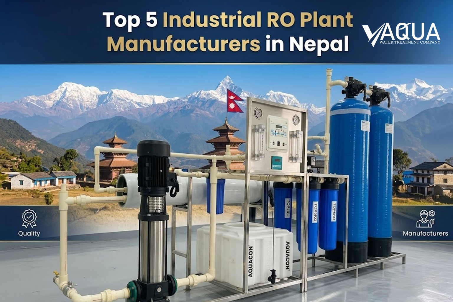 Top 5 industrial RO plant manufacturers in Nepal
