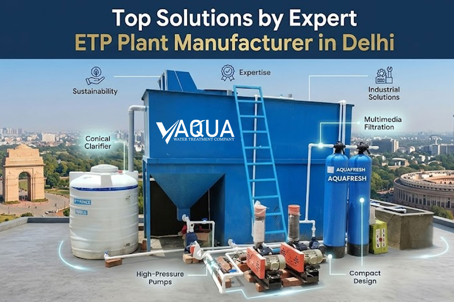 Top Solutions by Expert ETP Plant Manufacturer in Delhi