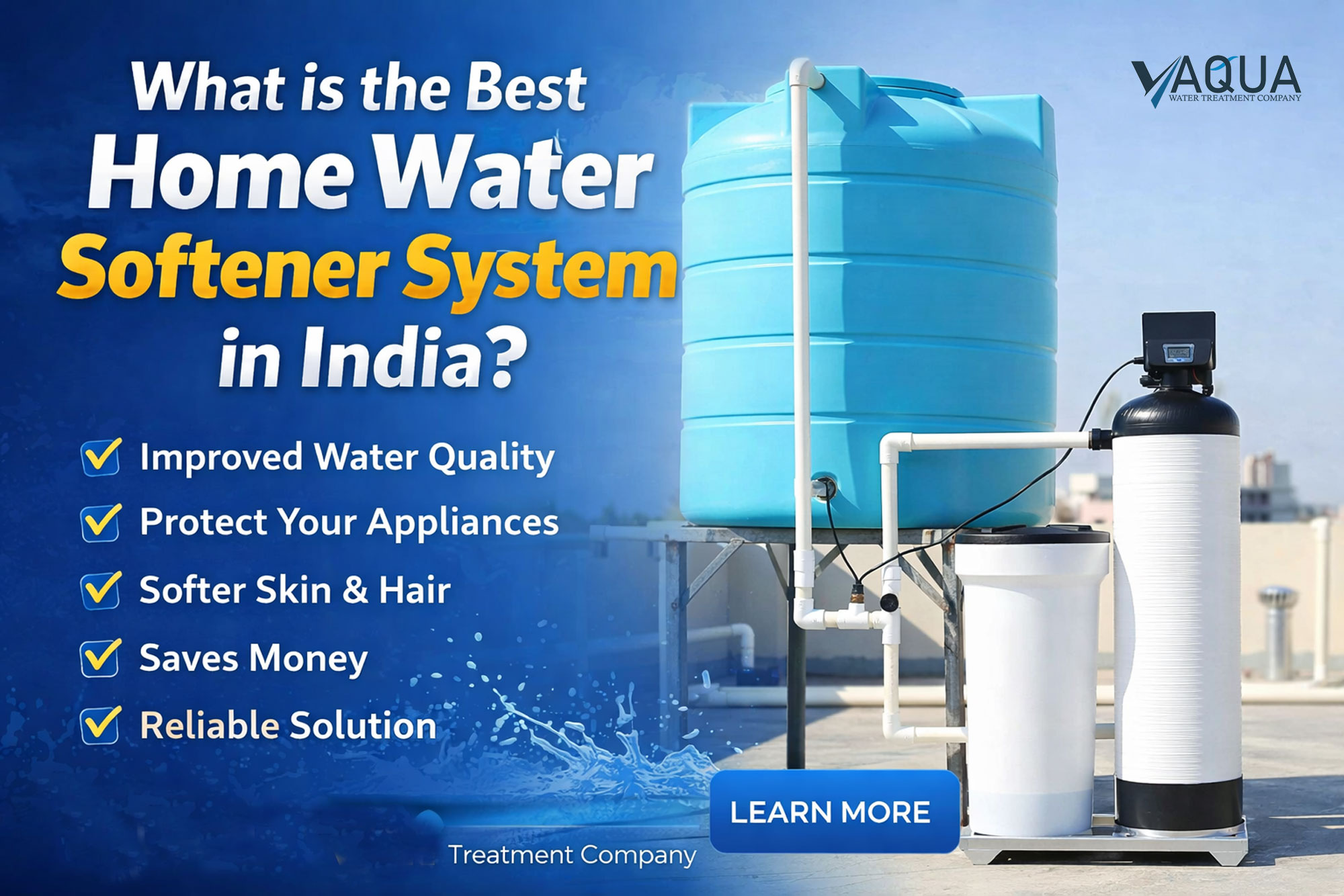 Best home water softener in India