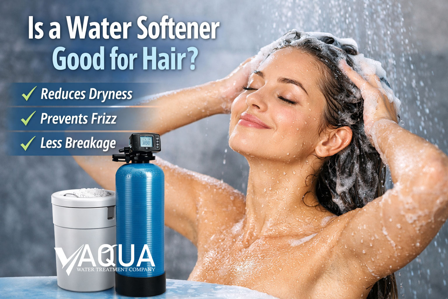 Is Water Softener Good for Hair