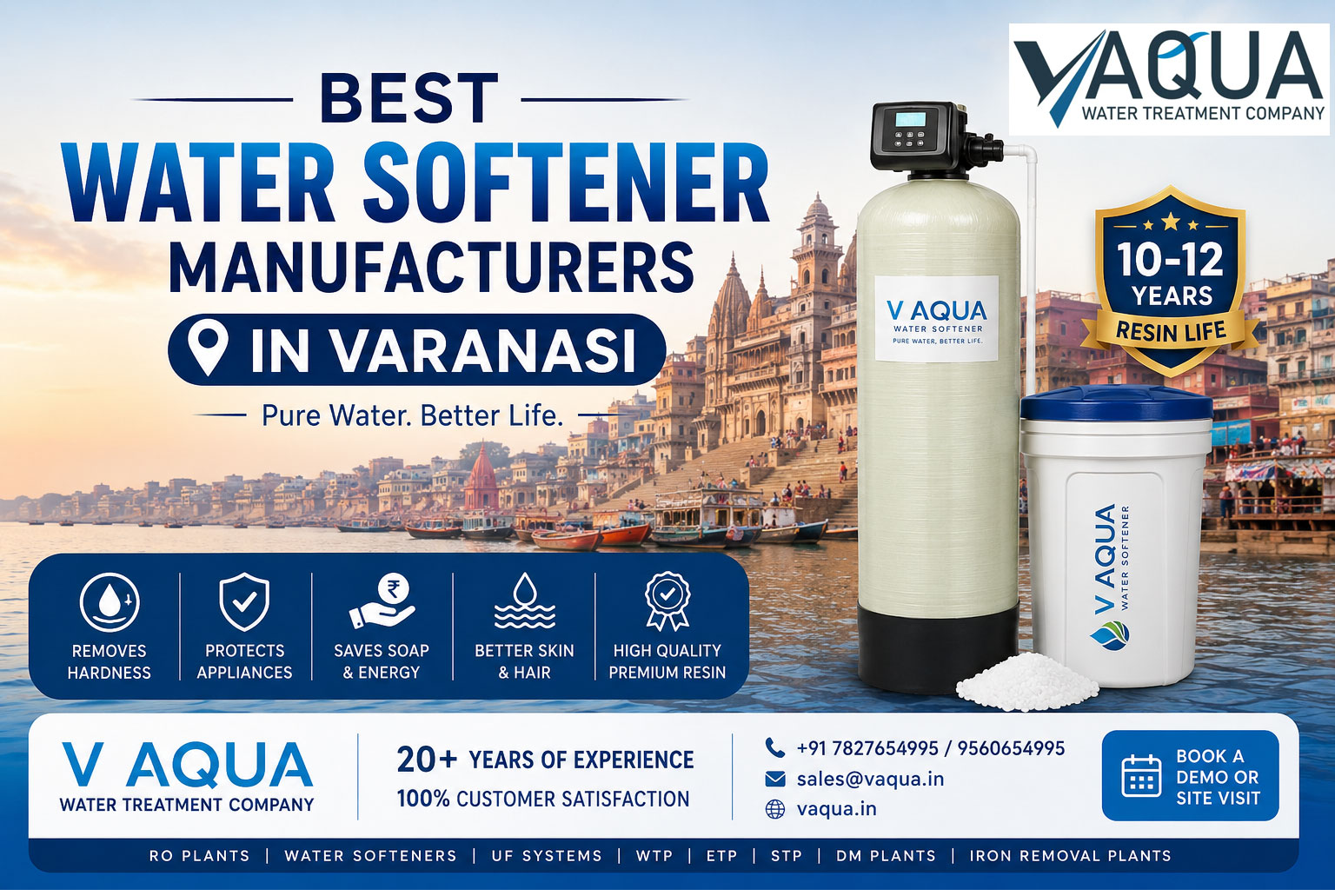 Best Water Softener Manufacturers in Varanasi