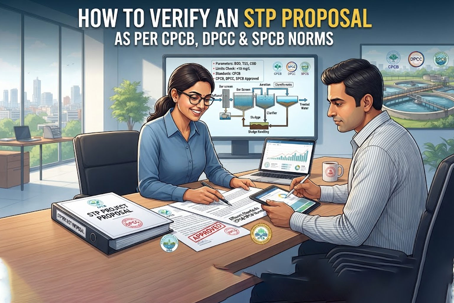 How to Verify an STP Proposal as per CPCB, DPCC & SPCB Norms
