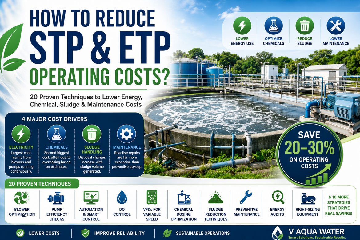 Reduce STP & ETP Operating Costs